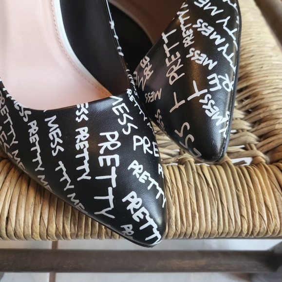 **SOLD**Shoedazzle Pretty Mess Heels size 9 - Picture 7 of 8